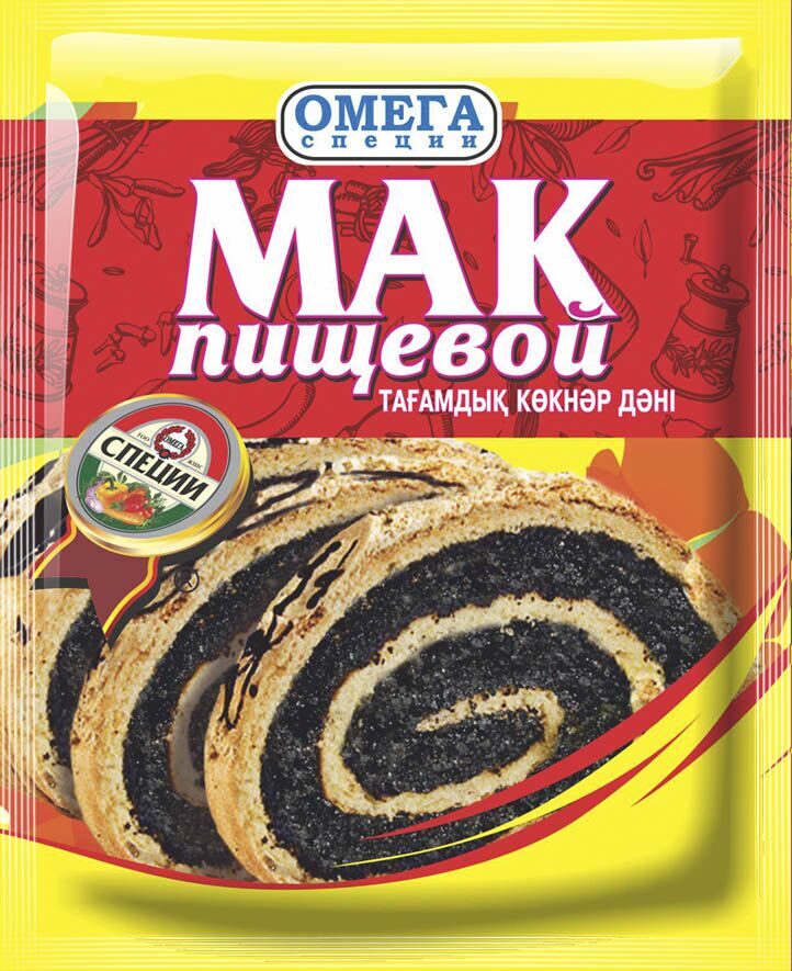 МАК ПИЩЕВОЙ ОМЕГА 25Г