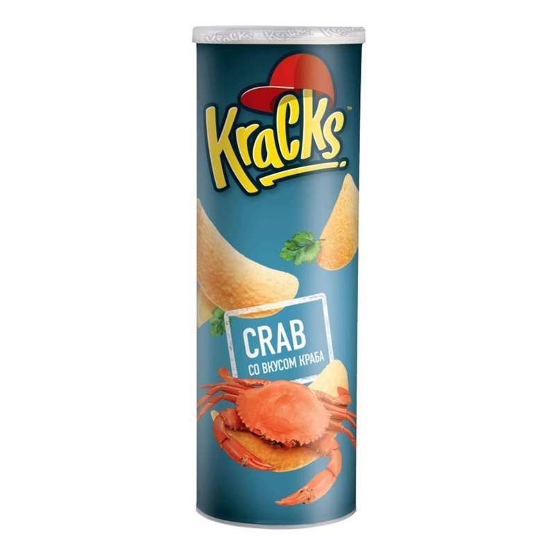 ЧИПСЫ KRACKS CRAB 160Г