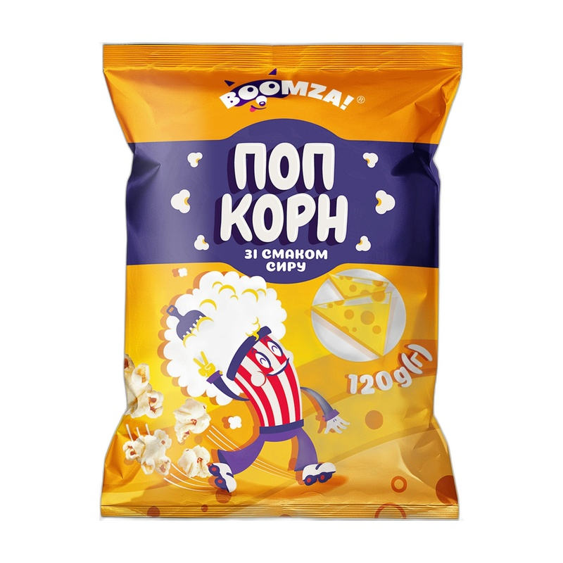 ПОПКОРН В АССОРТИМЕНТЕ 120ГР