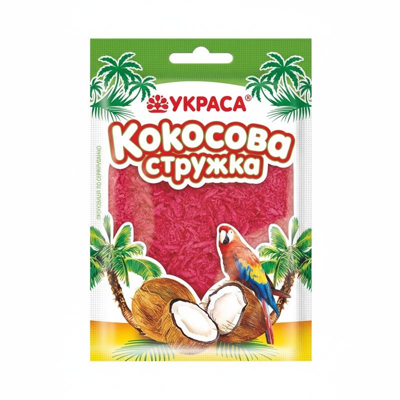 СТРУЖКА КОКОСОВАЯ ASYL КРАСНАЯ 15Г