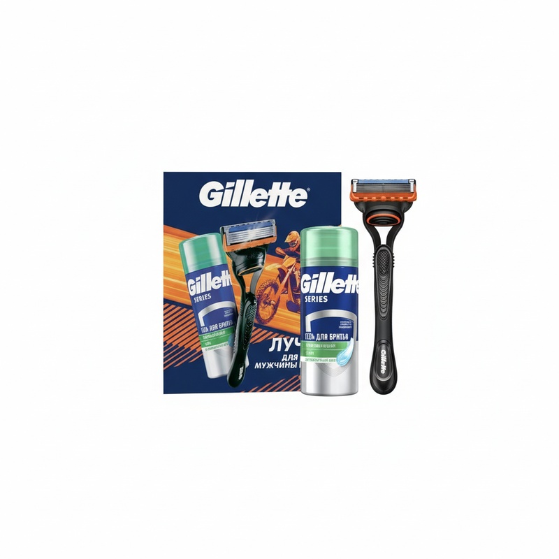 НАБОР GILLETTE FUSION БРИТВА C 1 С/К+TGS ГЕЛЬ ДЛЯ БРИТЬЯ АЛОЭ 75МЛ