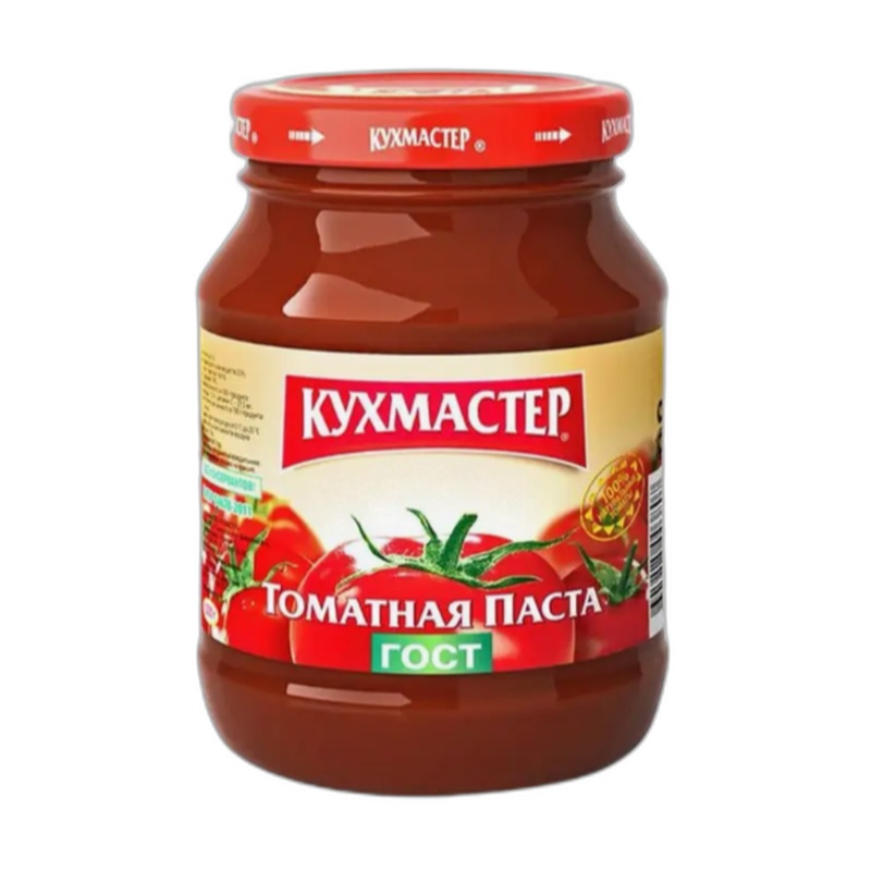 ТОМАТНАЯ ПАСТА КУХМАСТЕР ЭКСТРА 370Г СТ/Б
