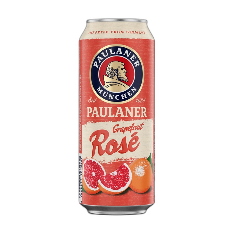 ПИВО PAULANER GRAPEFRUIT ROSE СВЕТЛОЕ 2,5% 0,5Л Ж/Б