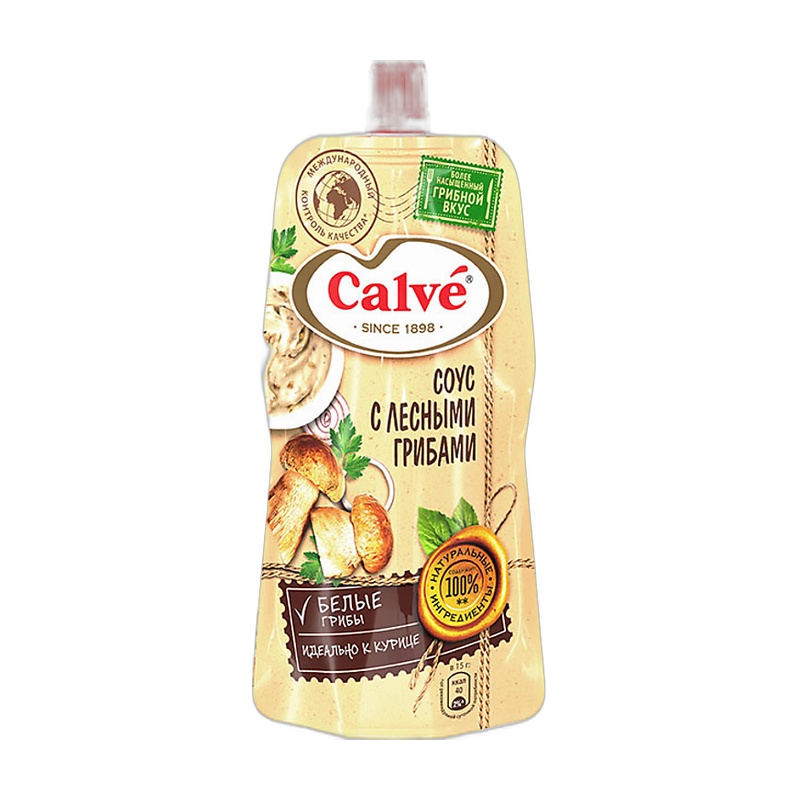 СОУС CALVE ЛЕСНЫЕ ГРИБЫ 230Г Д/П