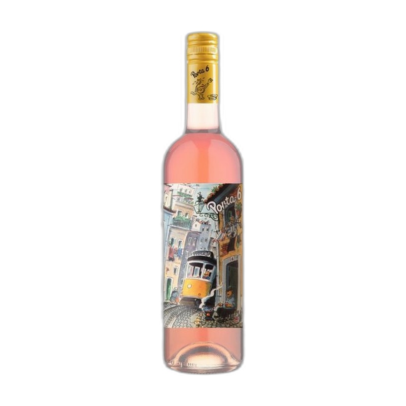 ВИНО PORTA 6 РОЗОВОЕ СУХОЕ 13,5% 0,75Л ПОРТУГАЛИЯ