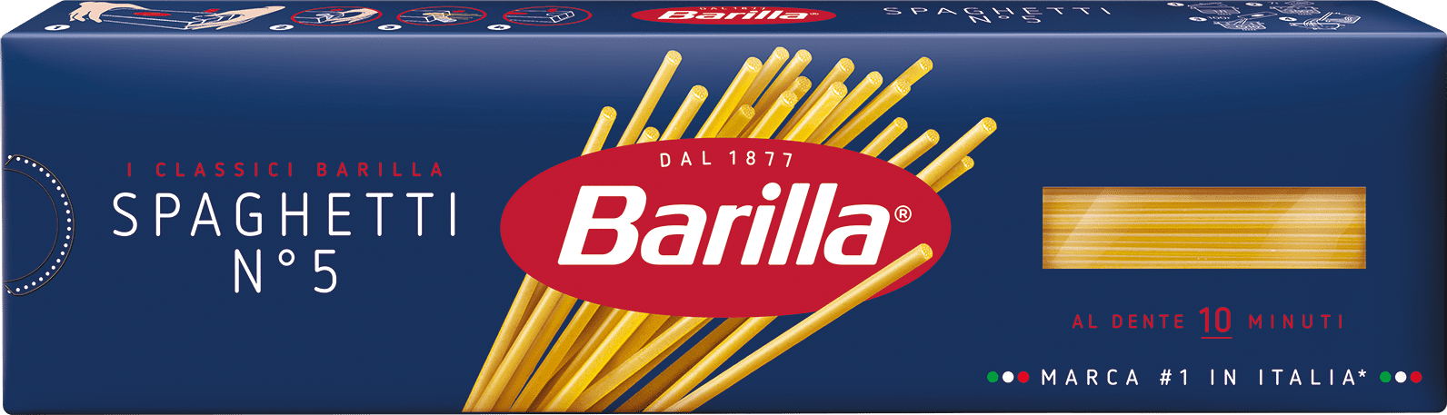 ПАСТА BARILLA SPAGHETTI 450Г
