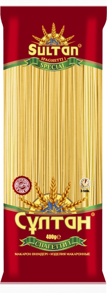 МАКАРОНЫ СУЛТАН СПАГЕТТИ 400Г