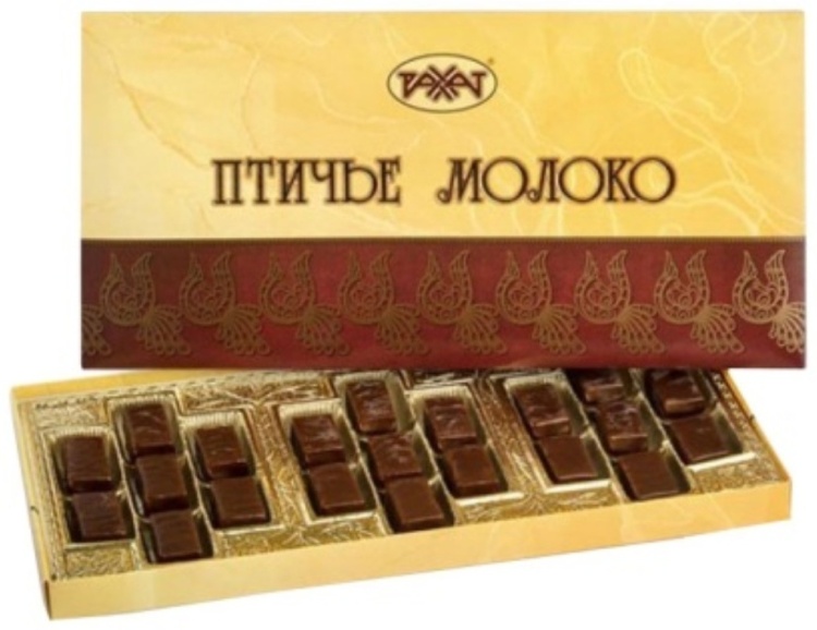 КОНФЕТЫ РАХАТ ПТИЧЬЕ МОЛОКО 290Г
