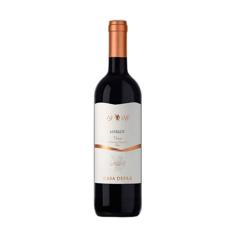 ВИНО CASA DEFRA MERLOT КРАСНОЕ СУХОЕ 12% 0,75Л ИТАЛИЯ