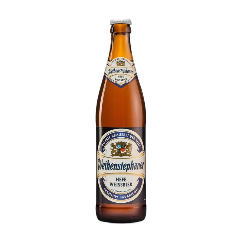 ПИВО WEIHENSTEPHAN HEFE WEISSBIER НЕФИЛЬТРОВАННОЕ 0,5Л СТ/Б