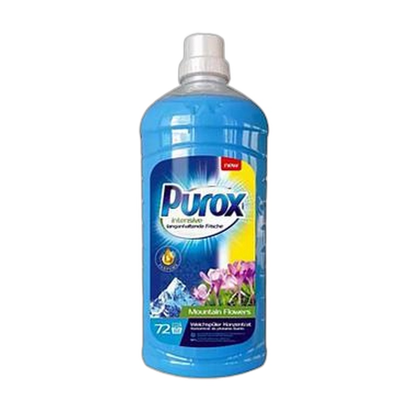 КОНДИЦИОНЕР ДЛЯ БЕЛЬЯ PUROX MOUNTAIN FLOWERS BLUE 1,8Л
