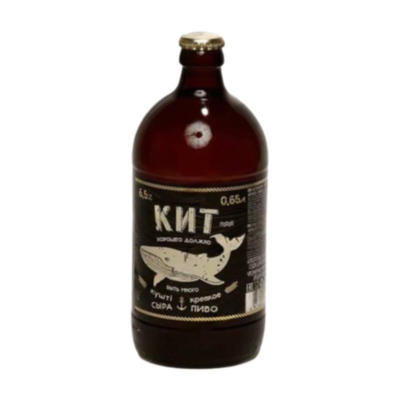 ПИВО КИТ КРЕПКОЕ 6,5% 0,65Л СТ/Б