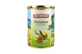 ОЛИВКИ ПЕЛИКАН БЕЗ КОСТОЧКИ 280Г