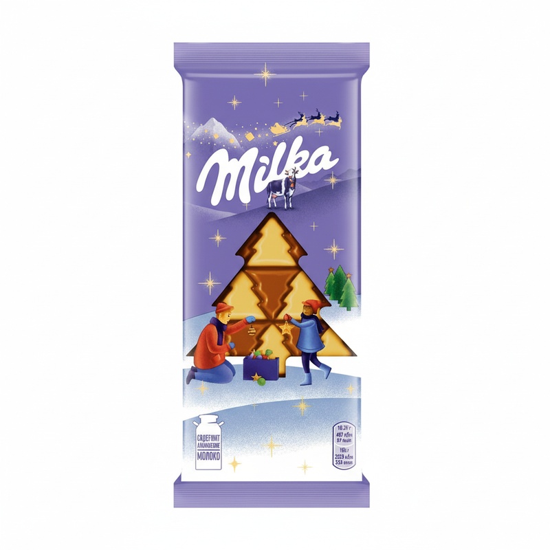 ШОКОЛАД MILKA ЕЛКА 73Г