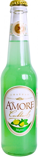 КОКТЕЙЛЬ CHATEAU AMORE МОХИТО 4,9% 0,33Л СТ/Б