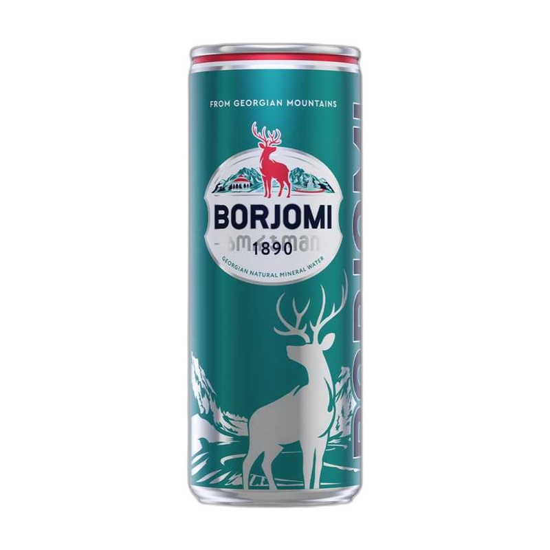 ВОДА МИНЕРАЛЬНАЯ BORJOMI 0,33Л Ж/Б