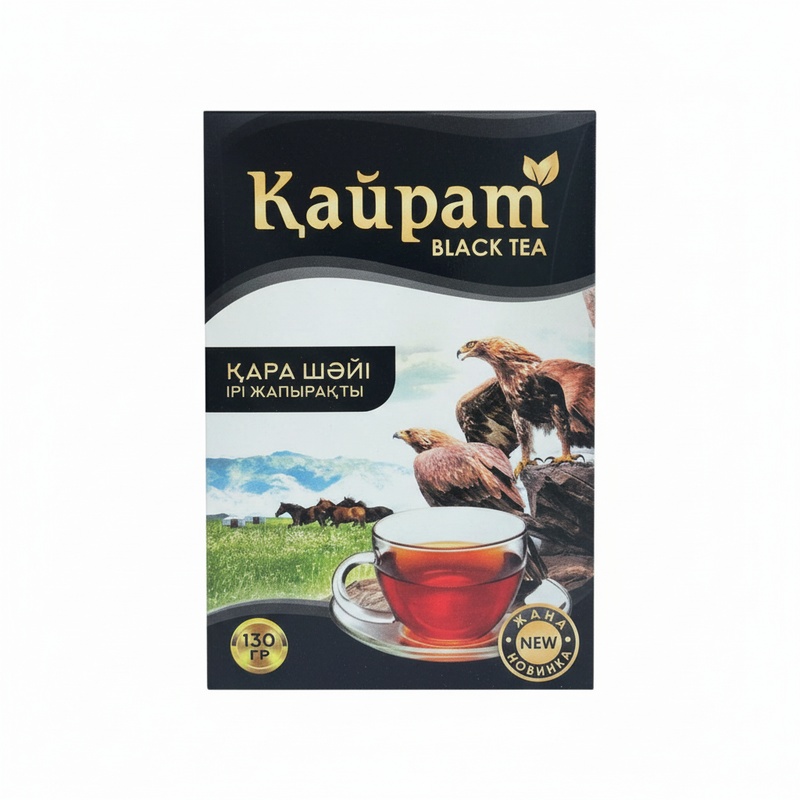 ЧАЙ ЧЕРНЫЙ ҚАЙРАТ ПАКИСТАН КРУПНОЛИСТОВОЙ 130Г