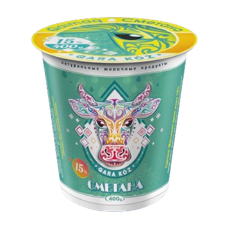 СMЕТАНА QARA KOZ 15% 400Г