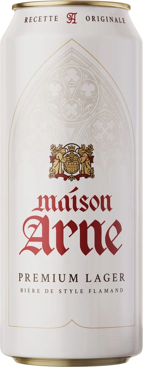 ПИВО MAISON ARNE PREMIUM LAGER 4,8% 0,43Л Ж/Б
