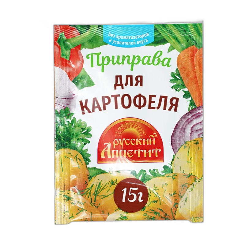 ПРИПРАВА РУССКИЙ АППЕТИТ ДЛЯ КАРТОФЕЛЯ 15Г