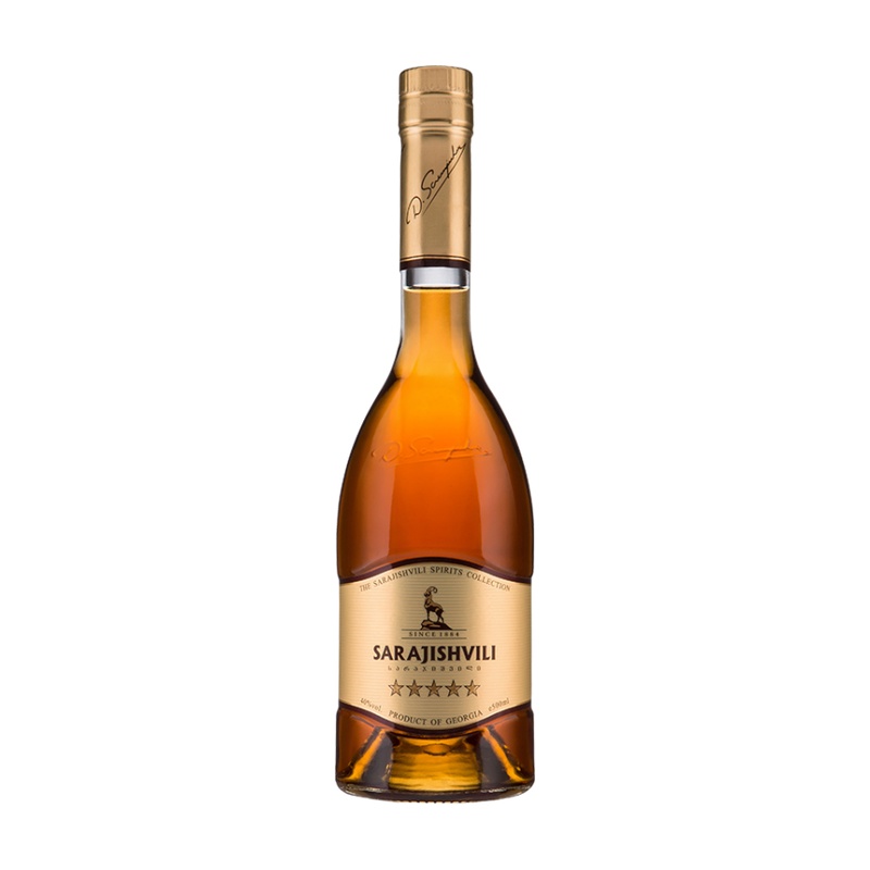 КОНЬЯК SARAJISHVILI 5 YO 40% 0,5Л
