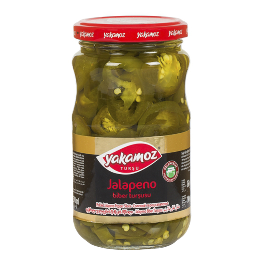 ПЕРЕЦ YAKAMOZ МАРИНОВАННЫЙ ХАЛАПЕНЬО 720Г