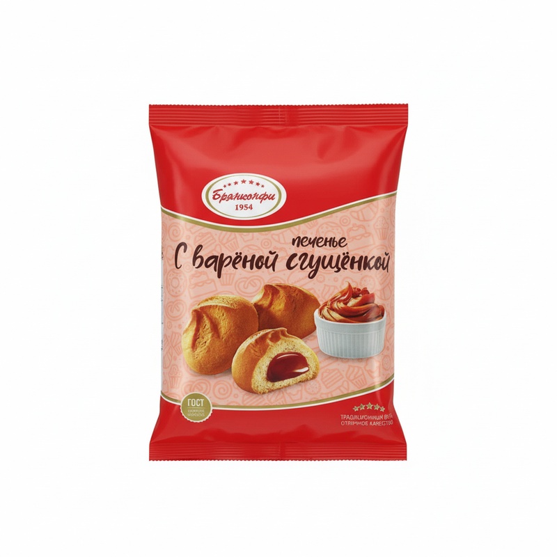 ПЕЧЕНЬЕ ВАРЕНИКИ СО СГУЩЕНКОЙ БАЛЖИДЕК 250Г