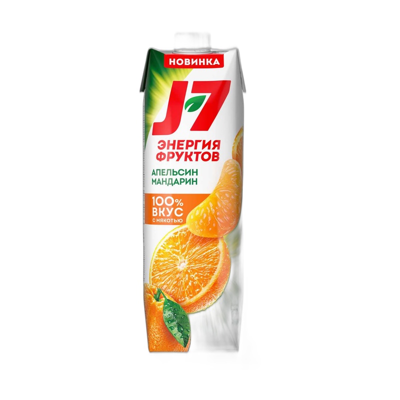 НЕКТАР J7 АПЕЛЬСИН МАНДАРИН 0,97Л Т/П