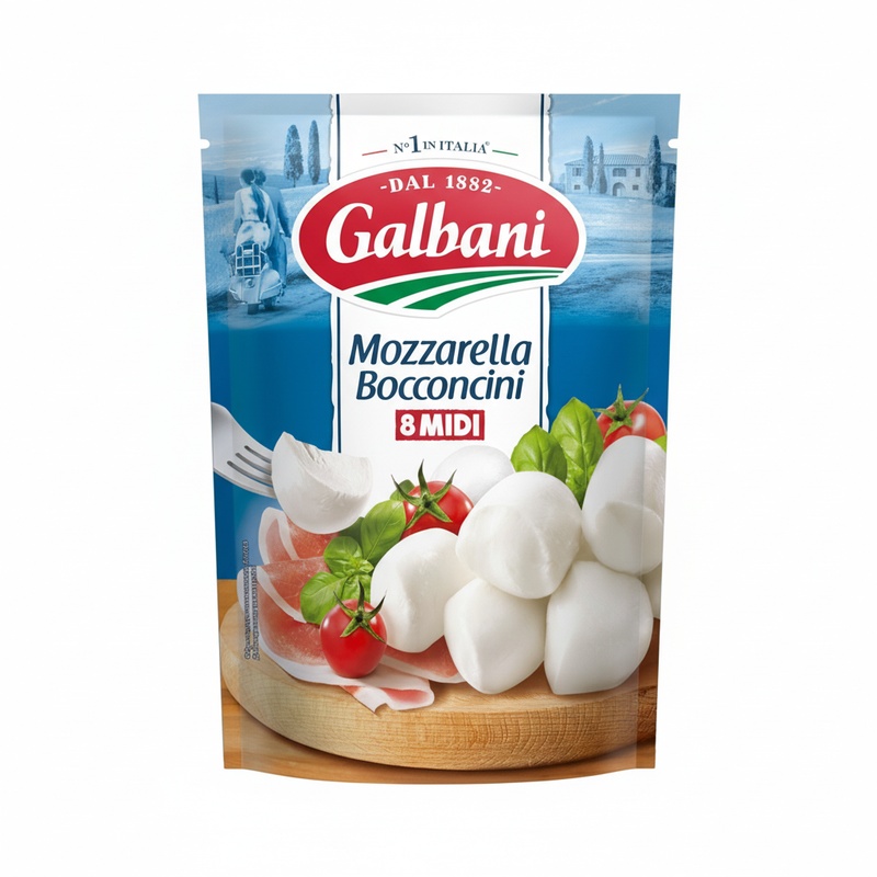 СЫР GALBANI МОЦАРЕЛЛА БОККОНЧИНИ 45% 8Х25Г 200Г