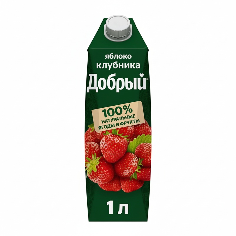 СОК BERRY ЯБЛОКО 1Л T/П