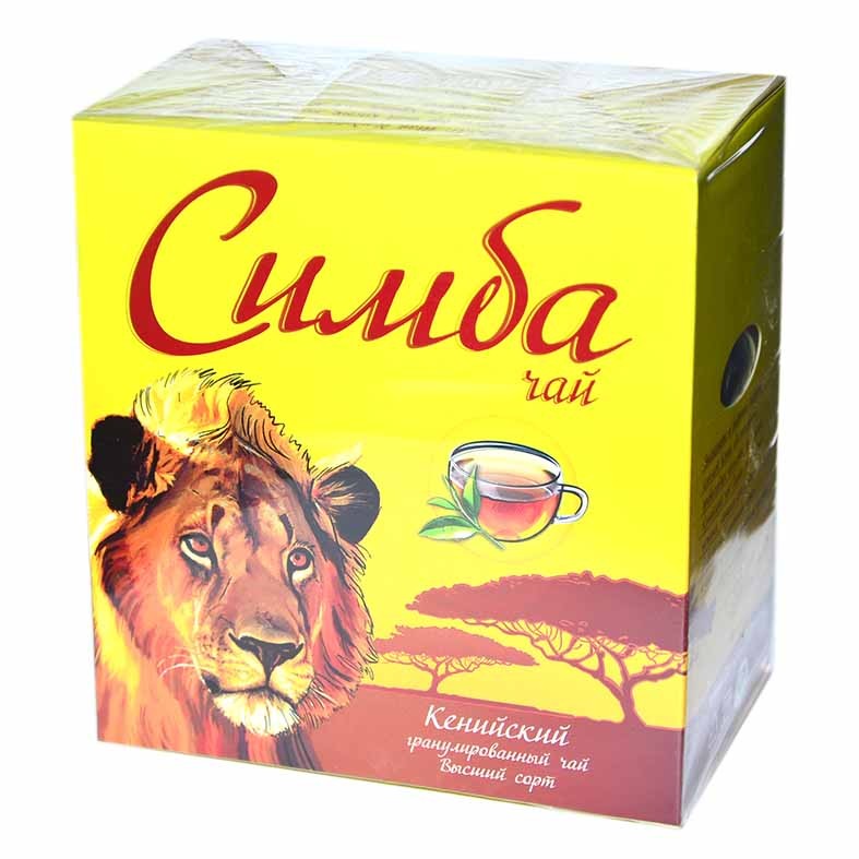 ЧАЙ ЧЕРНЫЙ SIMBA ГРАНУЛЫ 250Г + ЧАЙ ЧЕРНЫЙ SIMBA ВЕЧЕРНИЙ 25 ПАКЕТИКОВ