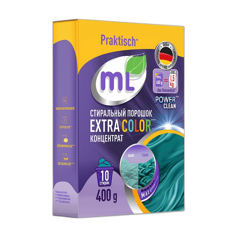 ПОРОШОК-КОНЦЕНТРАТ ДЛЯ СТИРКИ MEINE LIEBE EXTRA COLOR 400Г
