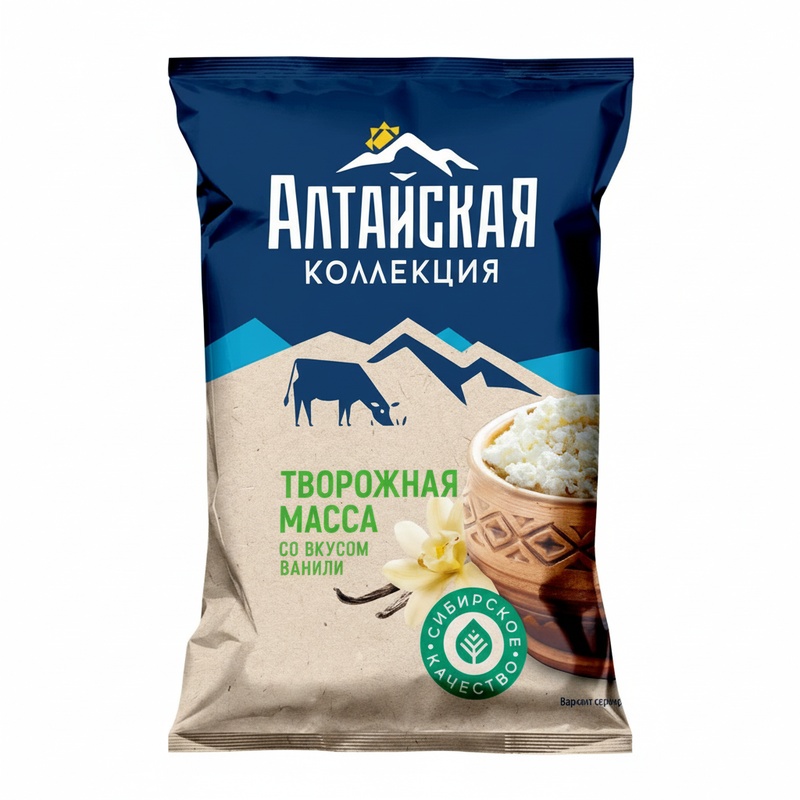 ТВОРОЖНАЯ МАССА АКУ АЛАТАУ ВАНИЛЬ 300Г