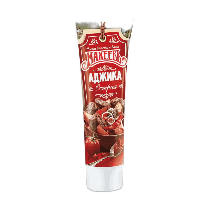 АДЖИКА МАХЕЕВЪ ОСТРАЯ 100Г ТУБА