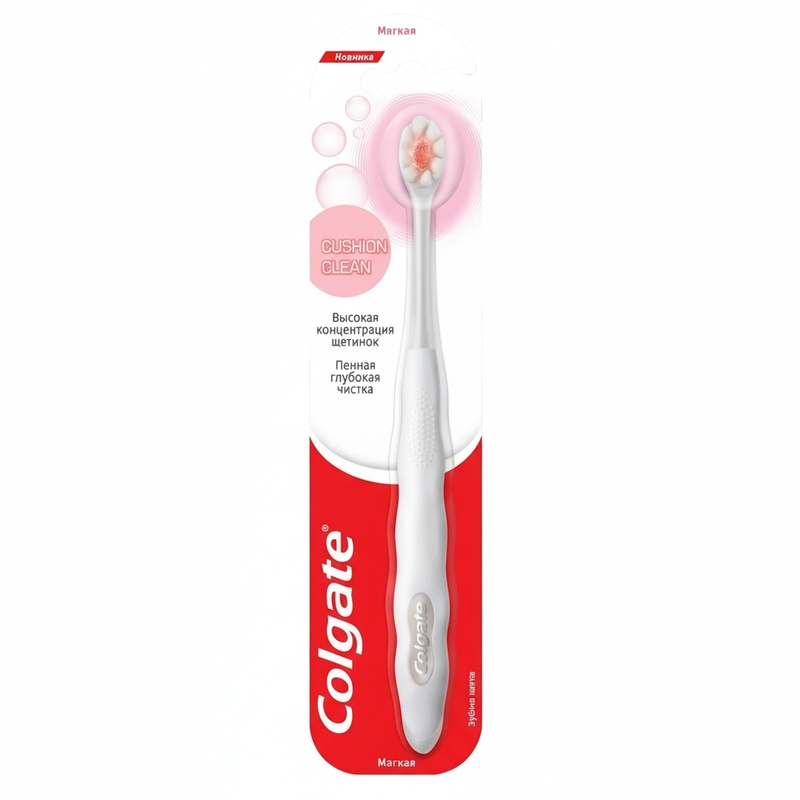 ЩЕТКА ЗУБНАЯ ДЕТСКАЯ COLGATE CUSHION CLEAN