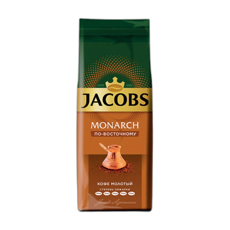 КОФЕ МОЛОТЫЙ JACOBS MONARCH ПО-ВОСТОЧНОМУ 230Г