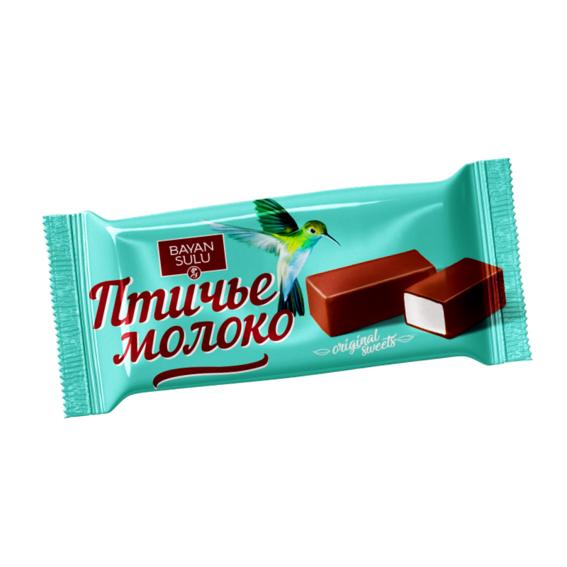 КОНФЕТЫ БАЯН СУЛУ ПТИЧЬЕ МОЛОКО ВЕС
