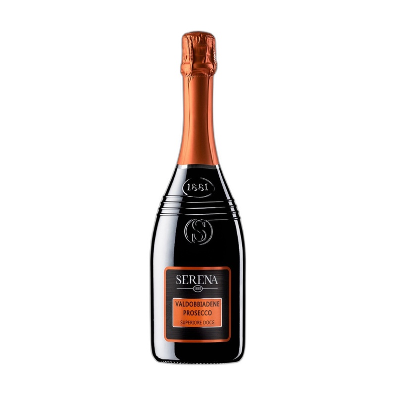 ВИНО ИГРИСТОЕ SERENA PROSECCO VALDOBBIADENE БЕЛОЕ СУХОЕ 11% 0,75Л ИТАЛИЯ