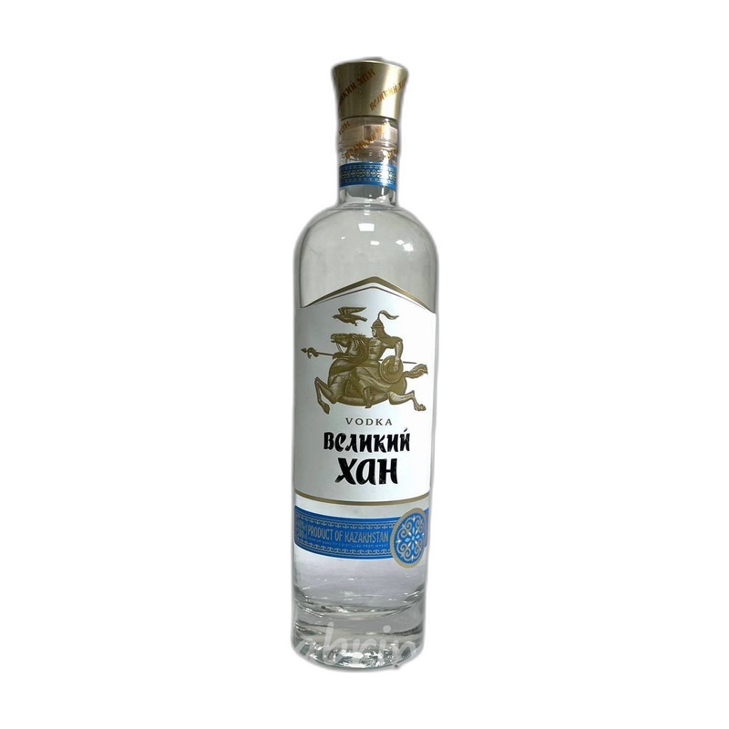 ВОДКА ВЕЛИКИЙ ХАН 40% 0,5Л