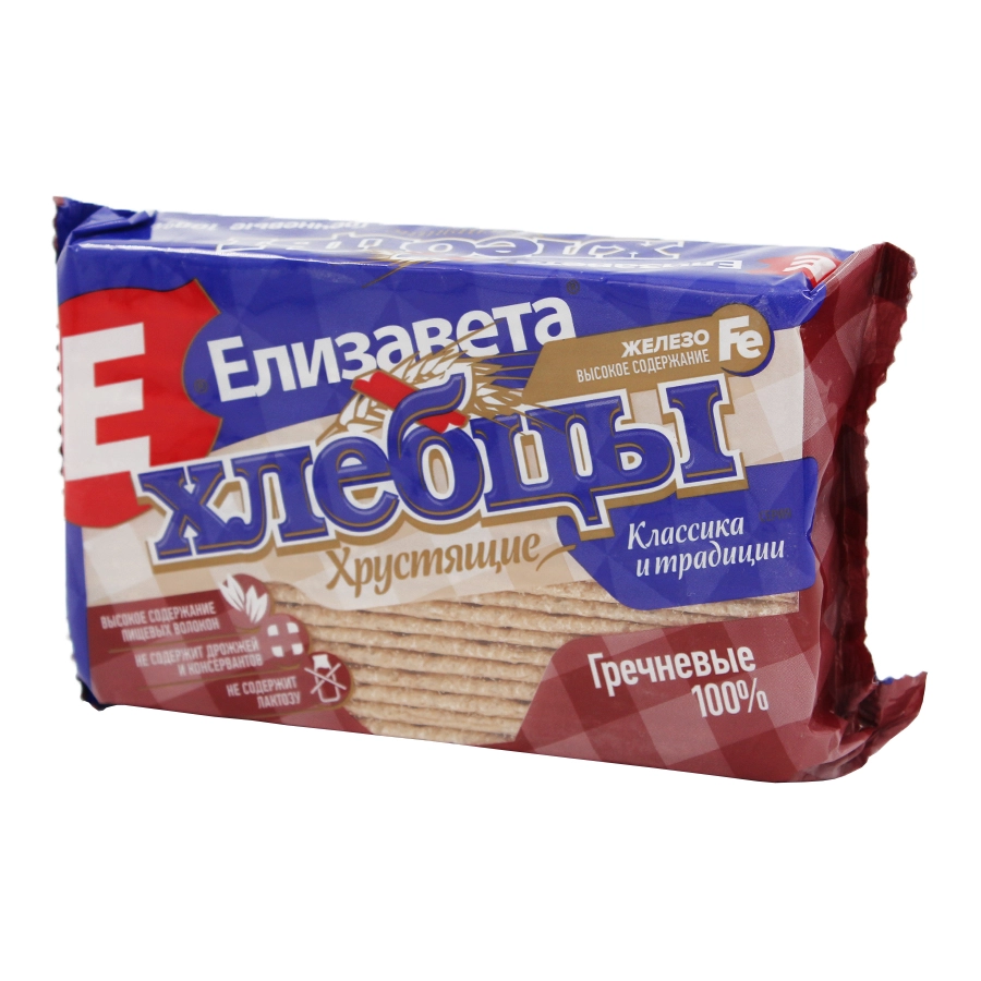 ХЛЕБЦЫ ГРЕЧНЕВЫЕ ЕЛИЗАВЕТА 100% 90Г