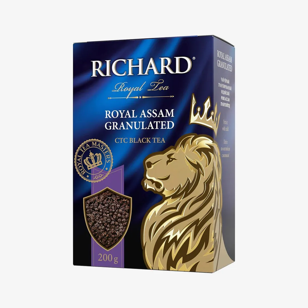 ЧАЙ ЧЕРНЫЙ RICHARD ASSAM ГРАНУЛИРОВАННЫЙ 200Г