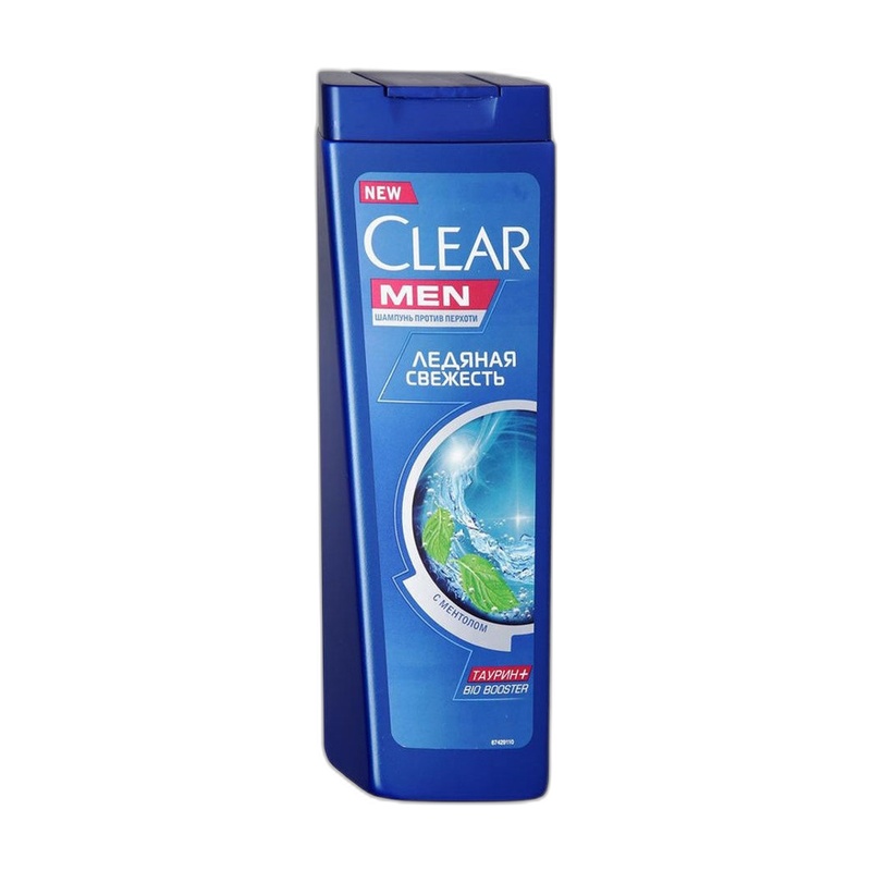 ШАМПУНЬ CLEAR MEN АКТИВСПОРТ 2В1 С МЕНТОЛОМ 580МЛ