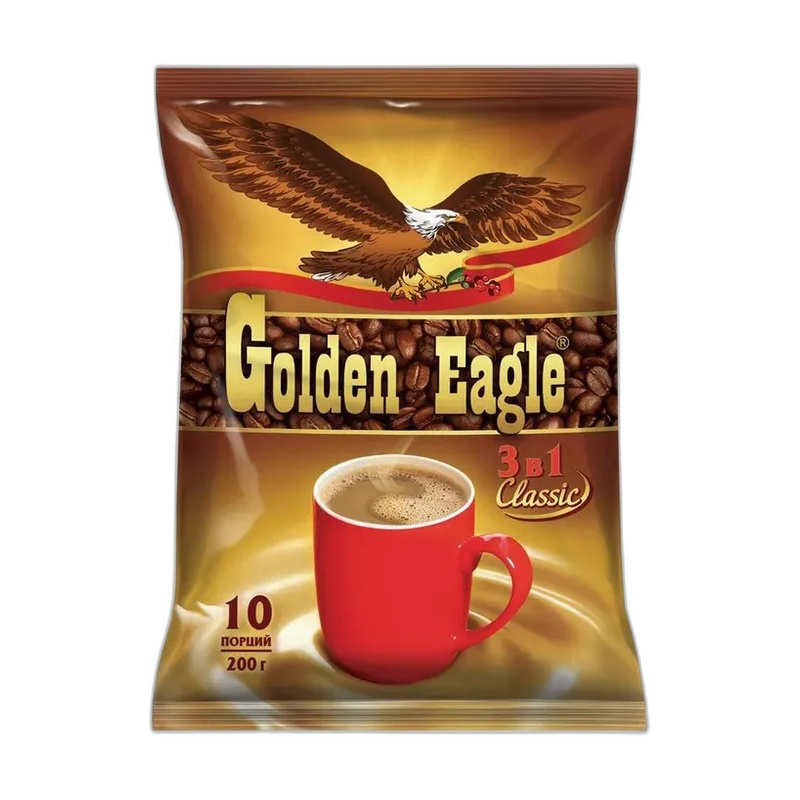 КОФЕ GOLDEN EAGLE CLASSIC 3В1 20Г САШЕ