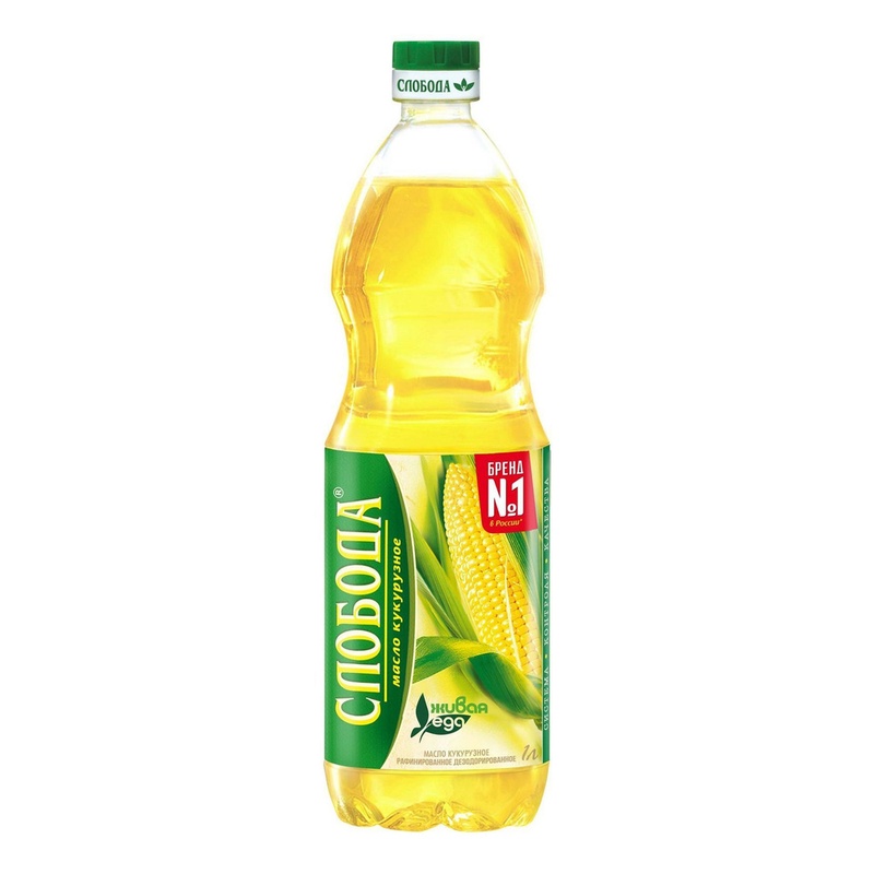 МАСЛО КУКУРУЗНОЕ СЛОБОДА 1Л