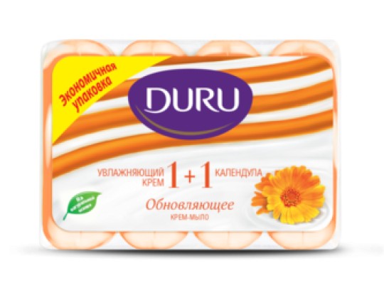 МЫЛО DURU SOFT SENS CALENDULA 4Х80Г МУЛЬТИПАК