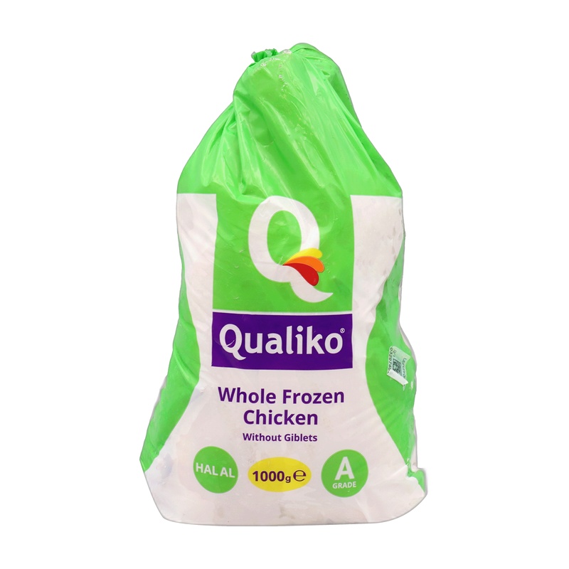 МЯСО ПТИЦЫ QUALIKO ЦЫПЛЕНОК БРОЙЛЕРА ЗАМ 1 СОРТ 0.8КГ