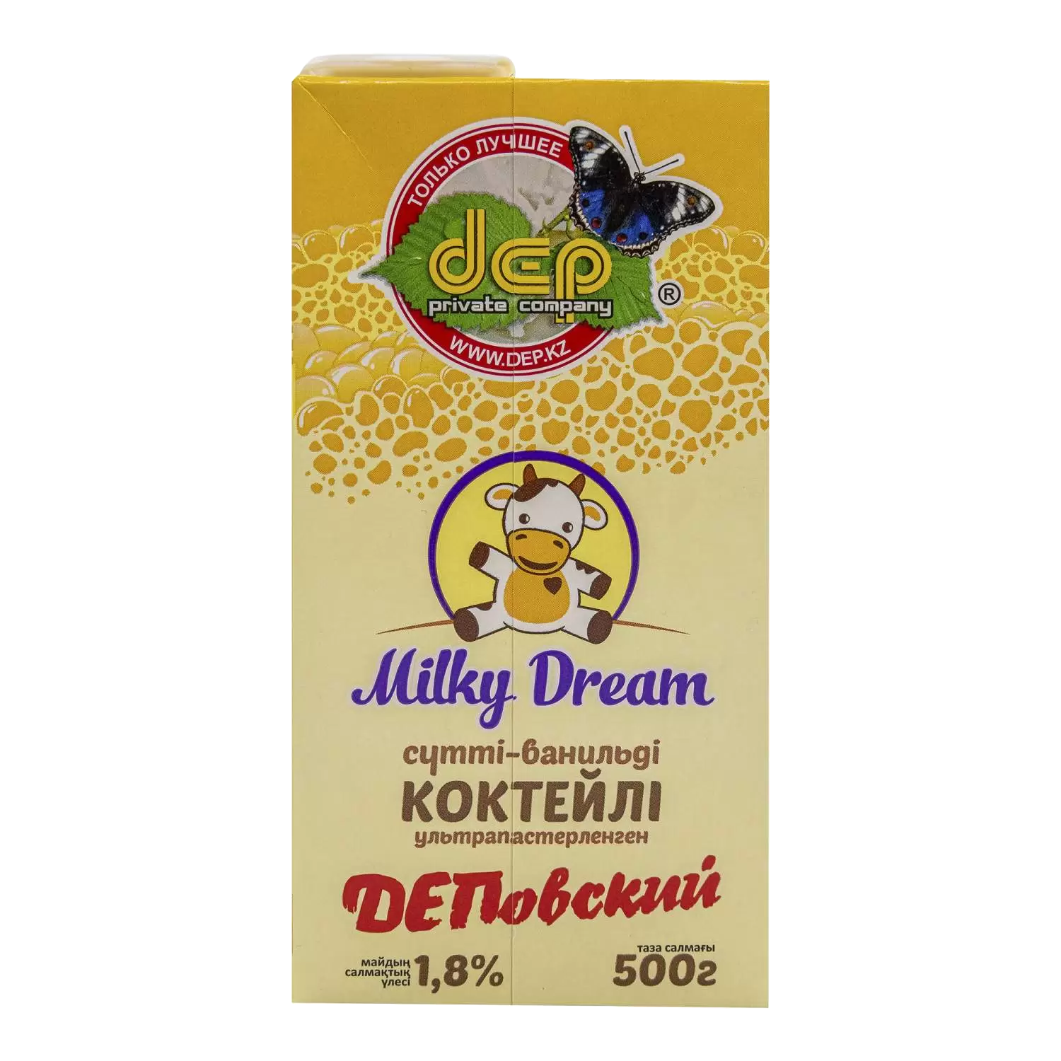 КОКТЕЙЛЬ МОЛОЧНЫЙ DEP MILKY DREAM ВАНИЛЬ 500Г Т/П