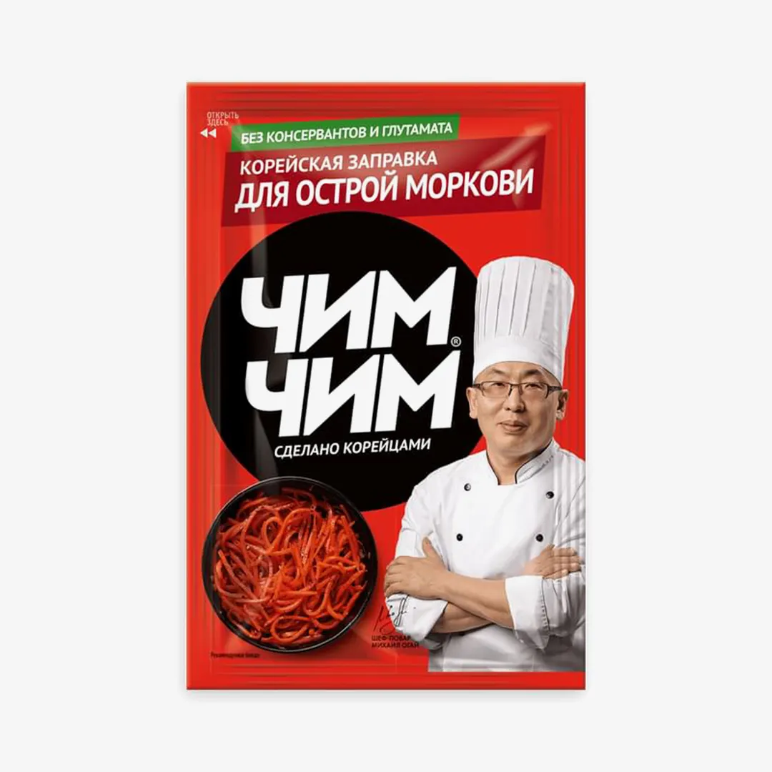 ЗАПРАВКА ЧИМ ЧИМ КОРЕЙСКАЯ ДЛЯ МОРКОВИ ОСТРОЙ 60Г