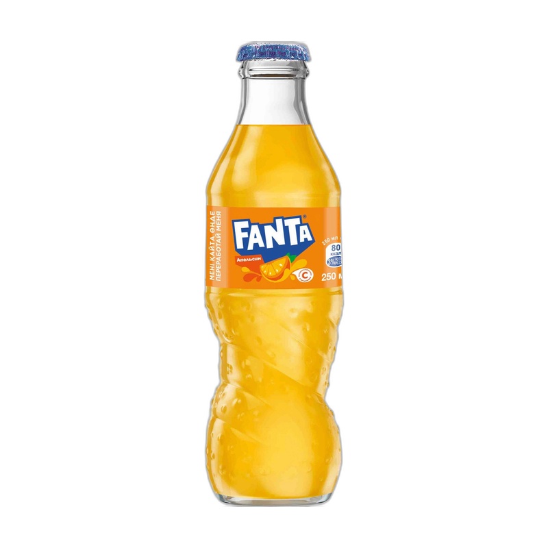 НАПИТОК ГАЗИРОВАННЫЙ FANTA АПЕЛЬСИН 0,25Л СТ/Б