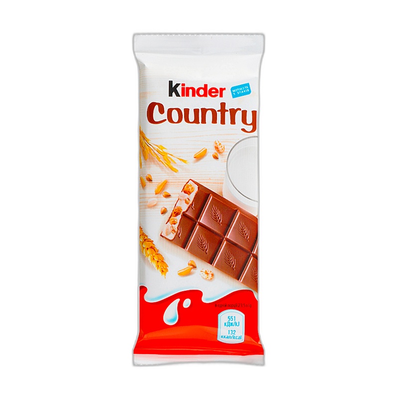 ШОКОЛАД KINDER COUNTRY 23,5Г